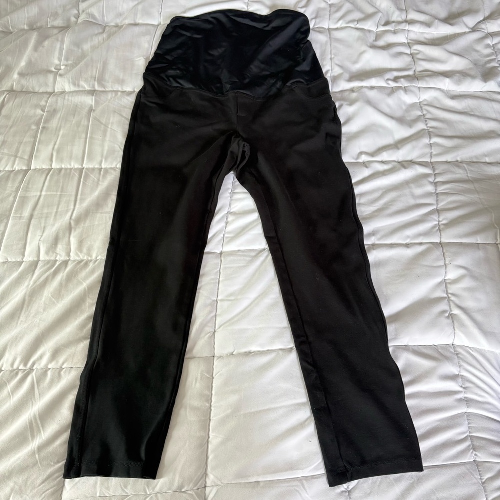 Isabel Maternity by Ingrid & Isabel Soft Black Skinny Maternity Pants